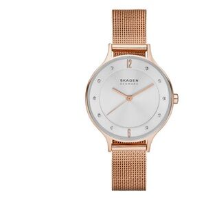 Skagen rose gold watch